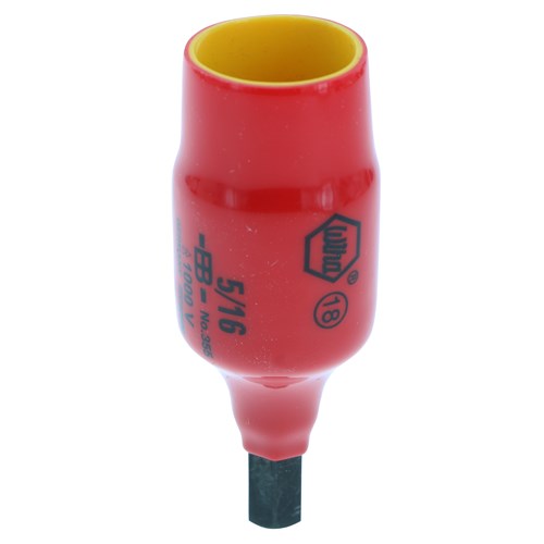 Insulated 1/2" square drive socket with