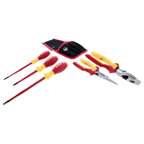 The Wiha 5 Piece Insulated Pliers and Cu