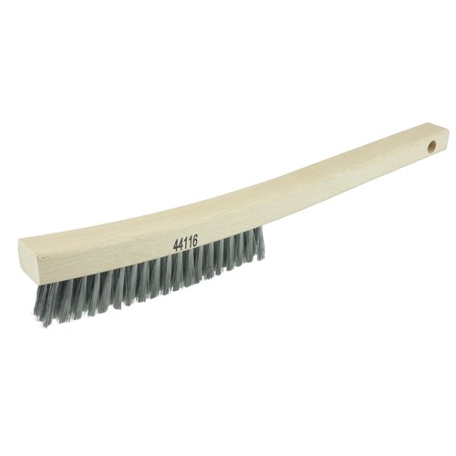 Plater's Brush, Steel Fill, 3 X 19 Rows,