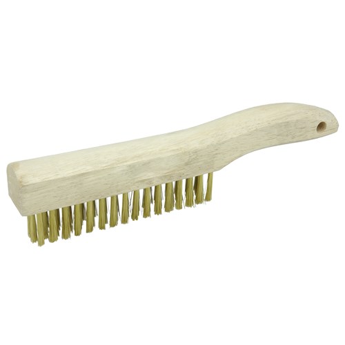 Plater's Brush, Brass Fill, 4 X 18 Rows,