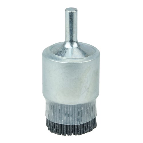 1" Burr-Rx End Brush, Coated Cup, .055/8