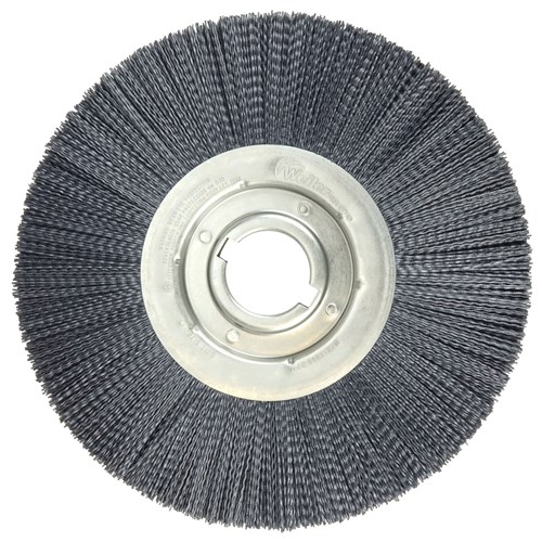 Burr-Rx 12" Crimped Filament Wheel Brush