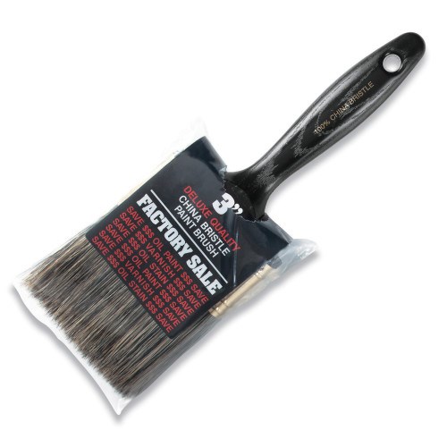 1 1/2" Factory Sale Gray Bristle Brush f