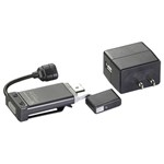 Climate USB with 120V AC. Black with whi