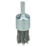 3/4" Knot Wire End Brush, .014" Steel Fi