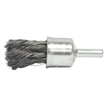 1/2" Knot Wire End Brush, .0104" Steel F
