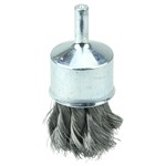 1-1/8" Knot Wire End Brush, .0104" Steel