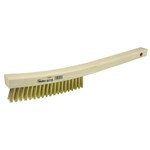 Plater's Brush, Brass Fill, 3 X 19 Rows,