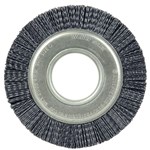 Burr-Rx 6" Crimped Filament Wheel Brush,