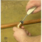 1-5/8" Diameter Copper Tube Fitting Brus